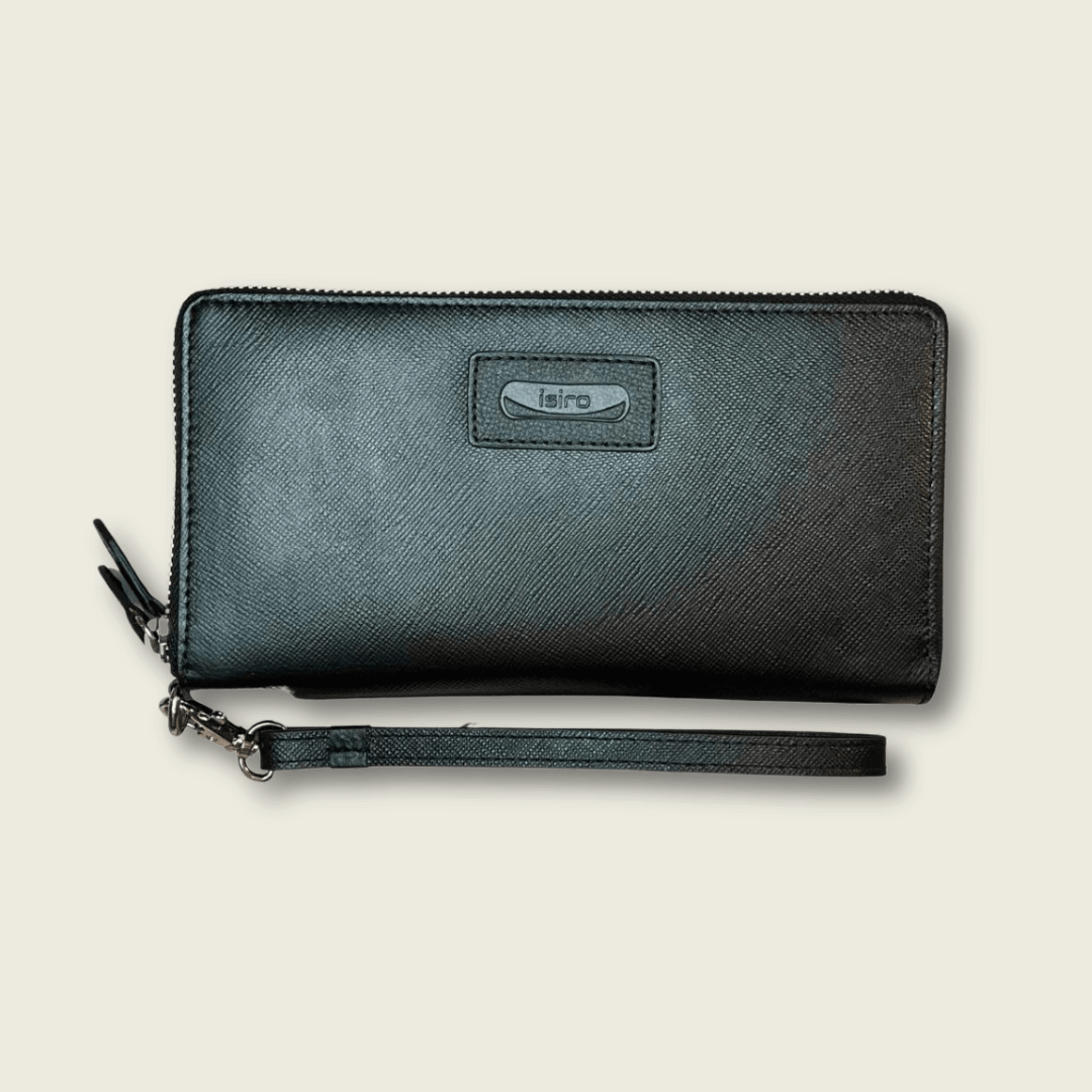 Large Double Zip Wristlet- Isiro Canada